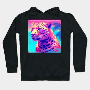 Tiger's Wilderness Vaporwave Hoodie